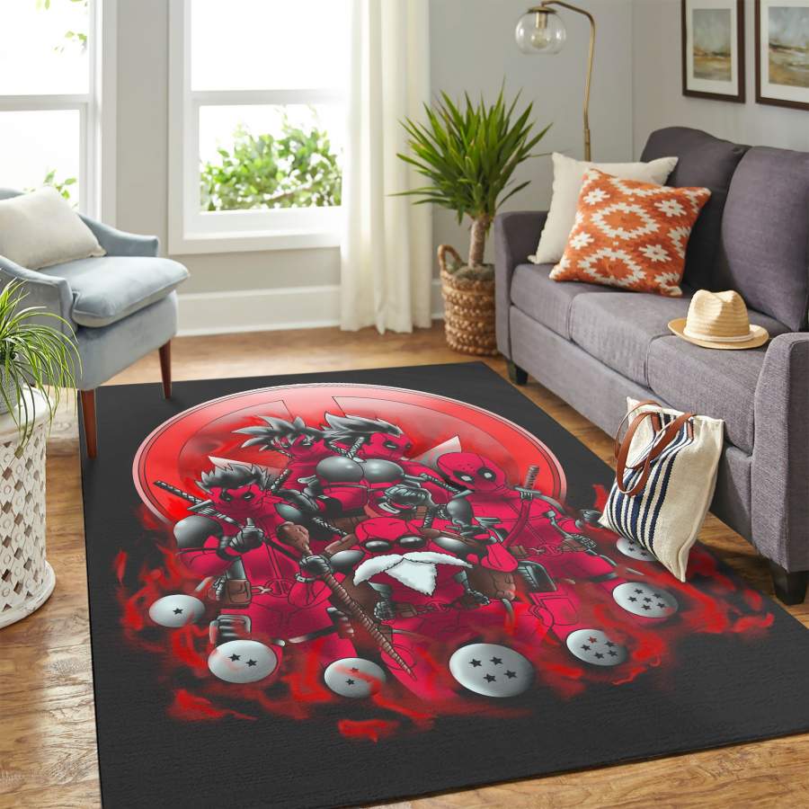 Deschea The Eagles Hotel California Area Rug Bedroom