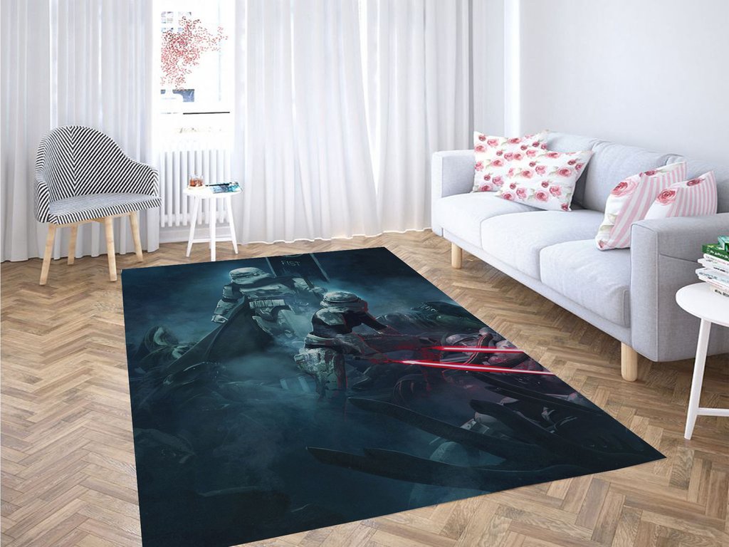 Deschea The First Imperial Order Star Wars Living Room Modern Carpet Rug