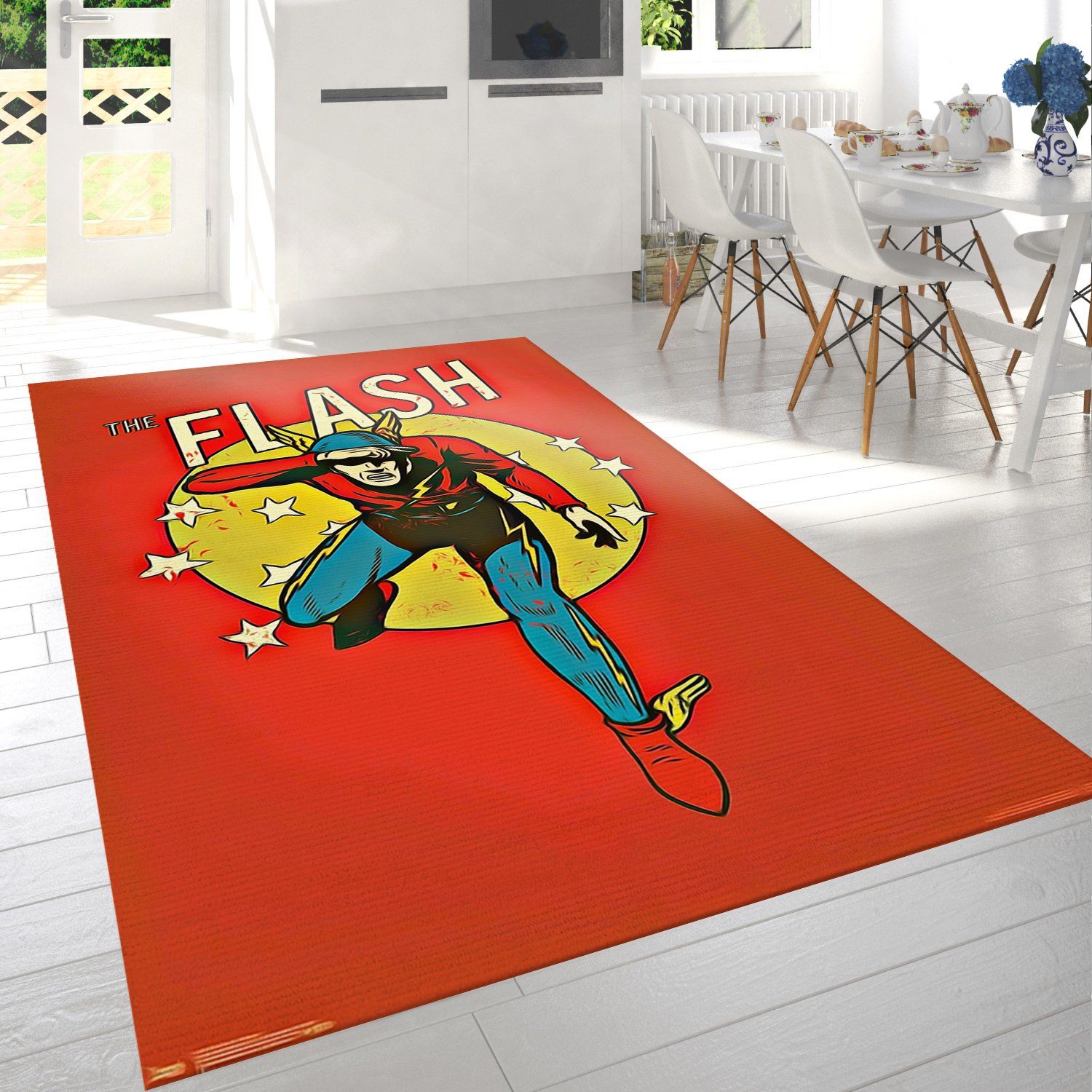 Deschea The Flash Rug – Custom Size And Printing