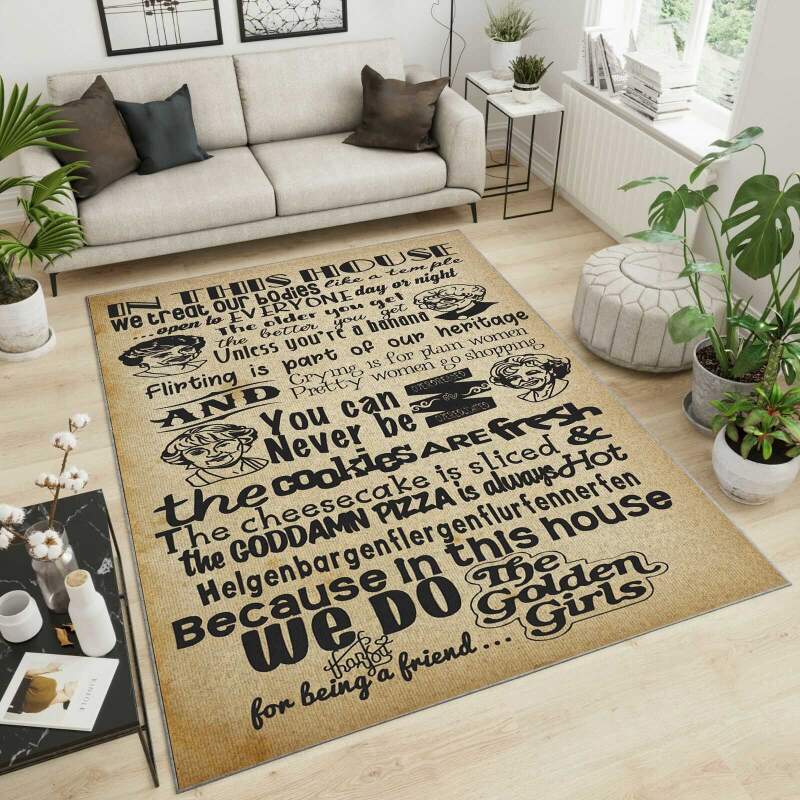 Deschea The Golden Girls Area Rug