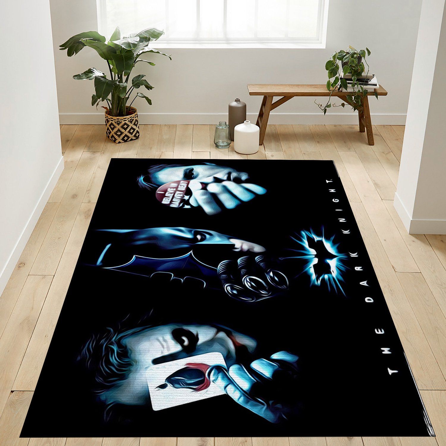 Deschea The Joker Batman Rug – Custom Size And Printing