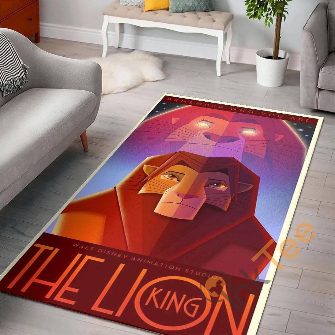 Deschea The Lion King Disney Movies Christmas Gift Floor Decor For Rug