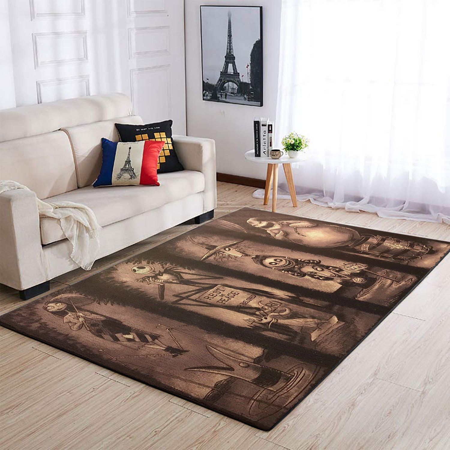 Deschea The Nightmare Before Christmas Halloween Area Rug Ofd 1909091 Area Rug Regtangle