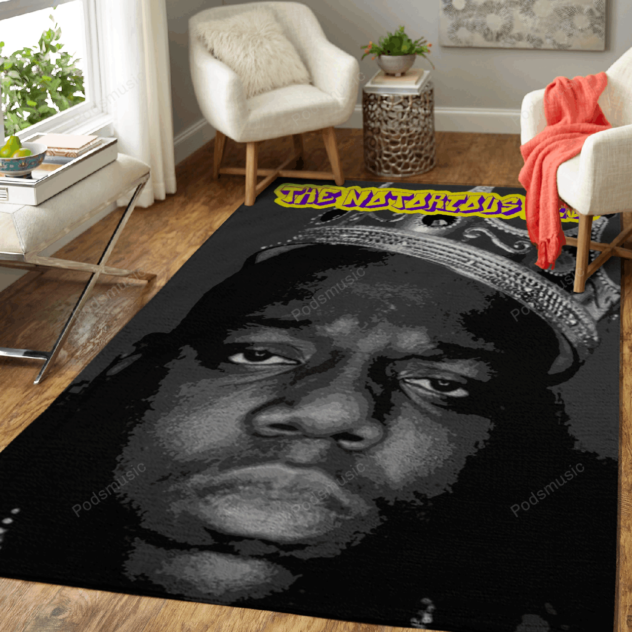 Deschea The Notorious Big Rapper And Hip Hop Music Art For Fans Area