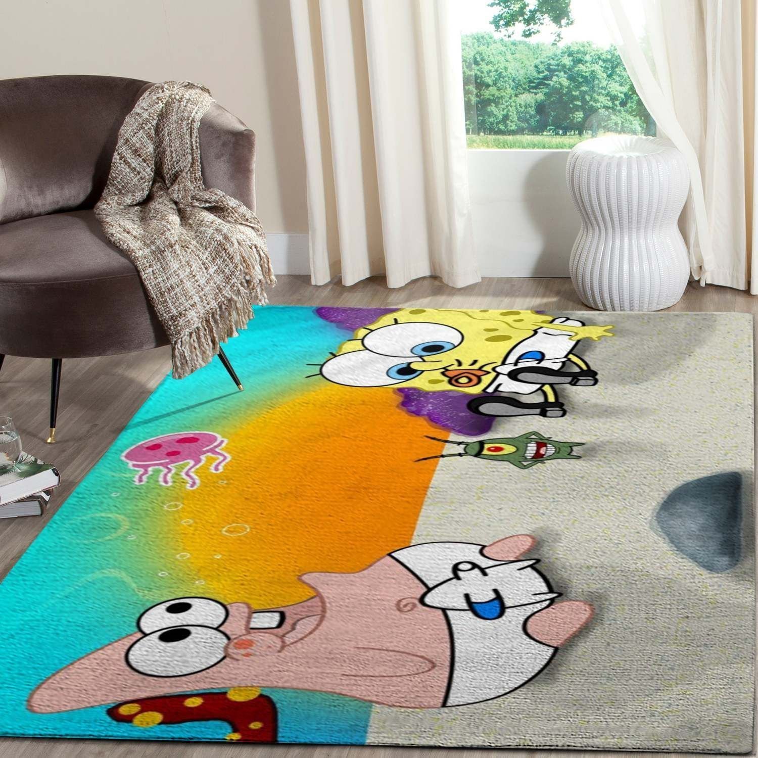 Deschea The Spongebob Area Rugs Fn101225