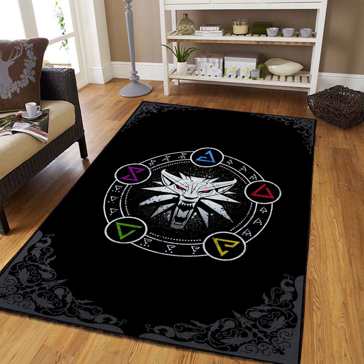 Deschea The Witcher   Area Rug