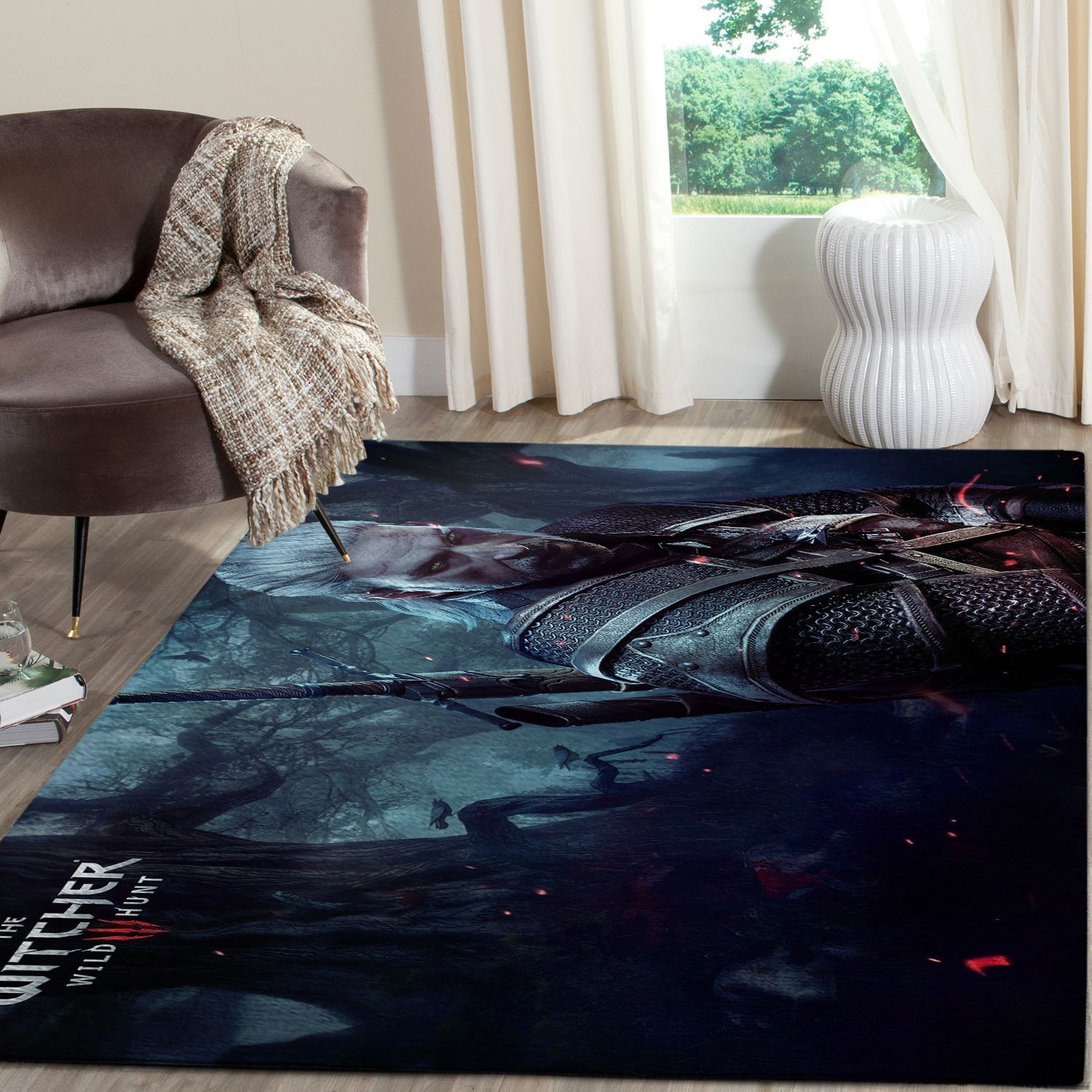 Deschea The Witcher Gaming Area Rugs Fn120130