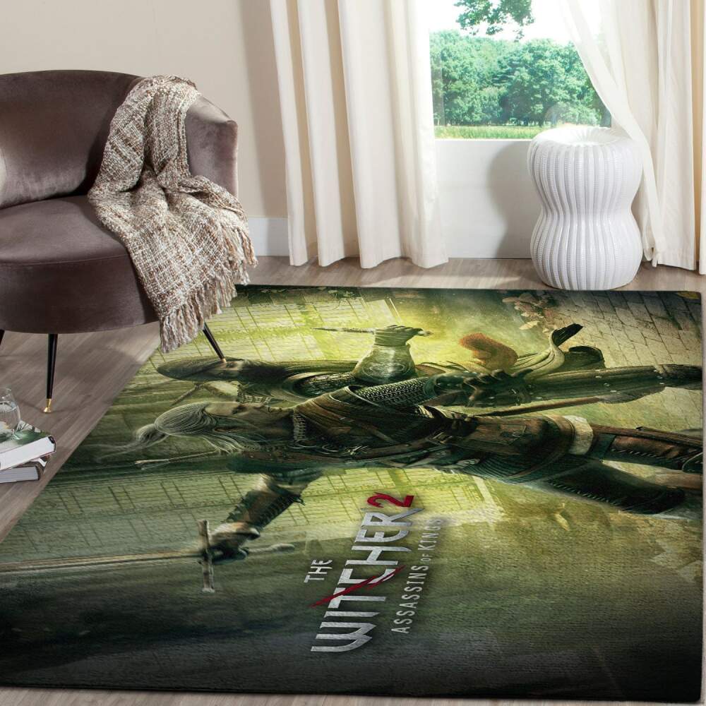 Deschea The Witcher Gaming Area Rugs Fn120133