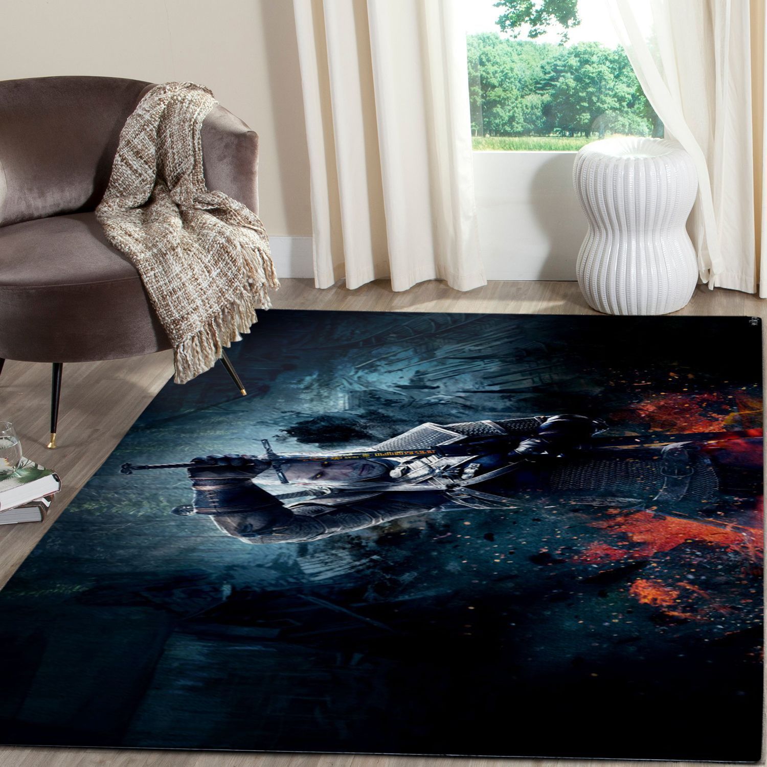 Deschea The Witcher Gaming Area Rugs Fn120134