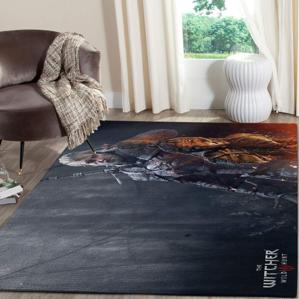 Deschea The Witcher Gaming Area Rugs Fn140131