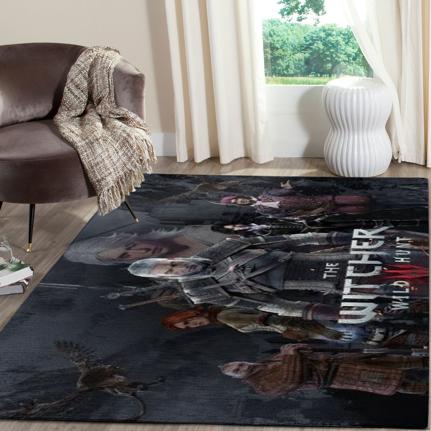 Deschea The Witcher Gaming Area Rugs Fn140132