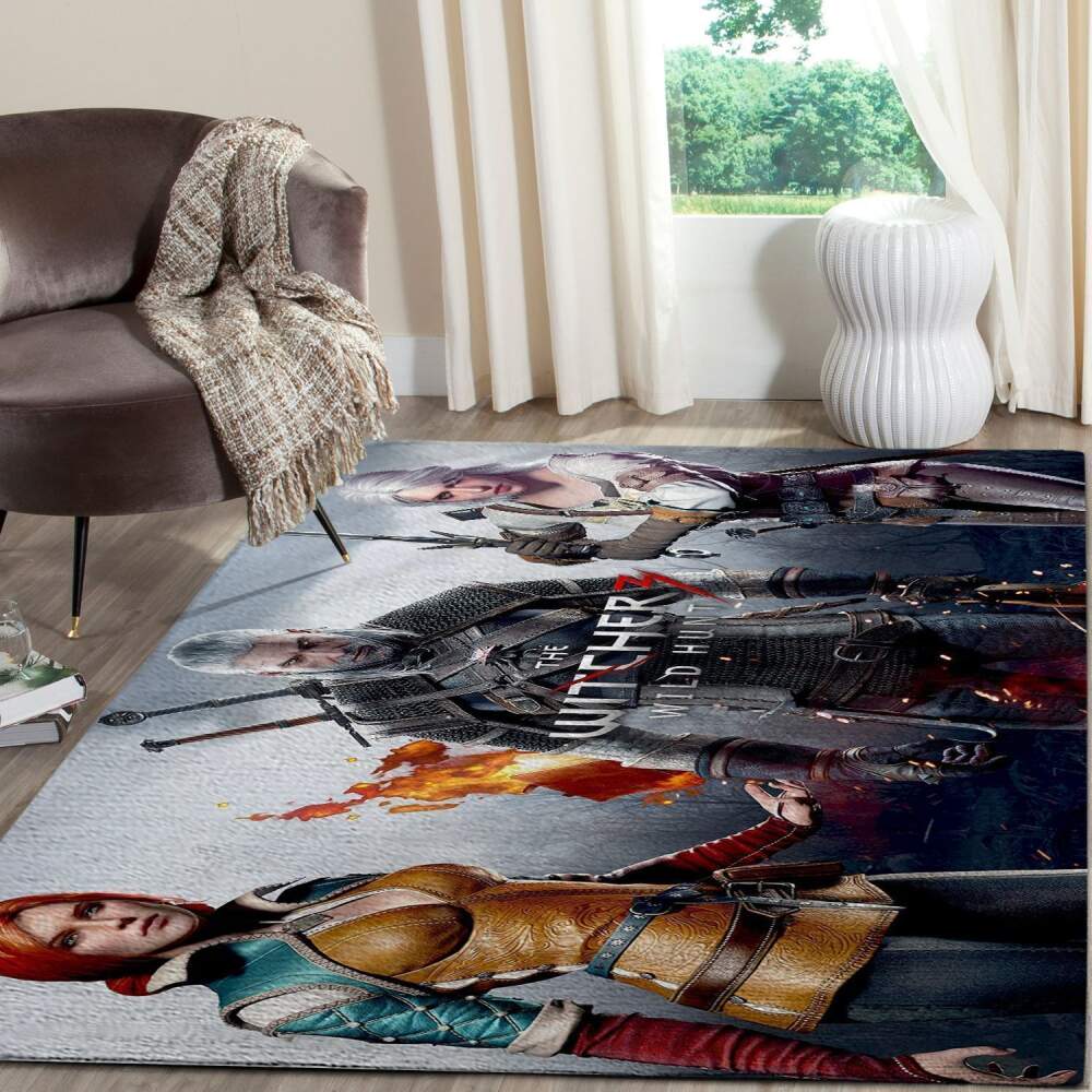 Deschea The Witcher Gaming Area Rugs Fn140139