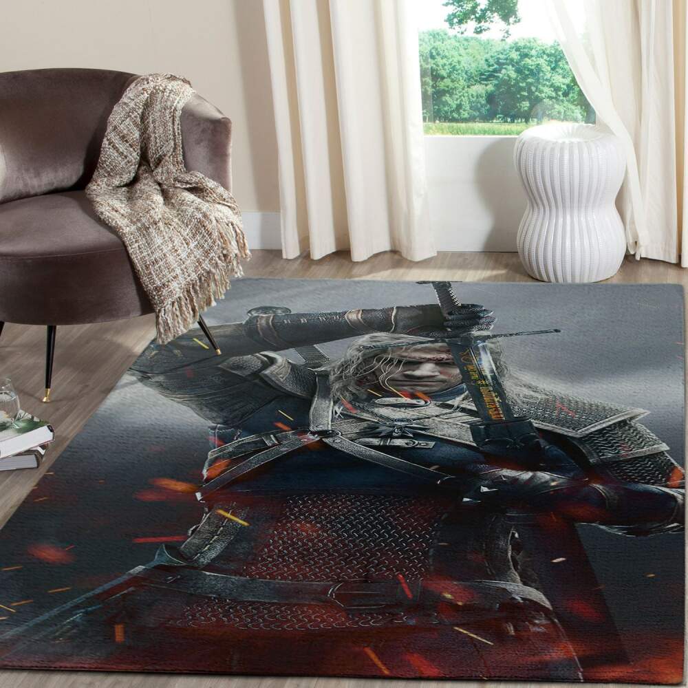 Deschea The Witcher Gaming Area Rugs Fn150101