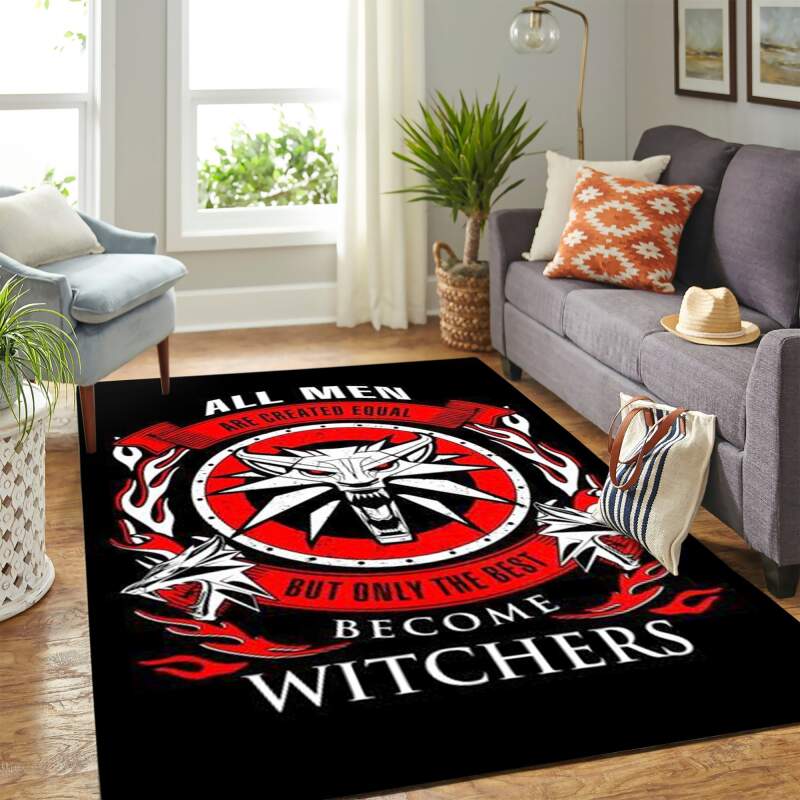 Deschea The Witcher Quote Carpet Floor Area Rug