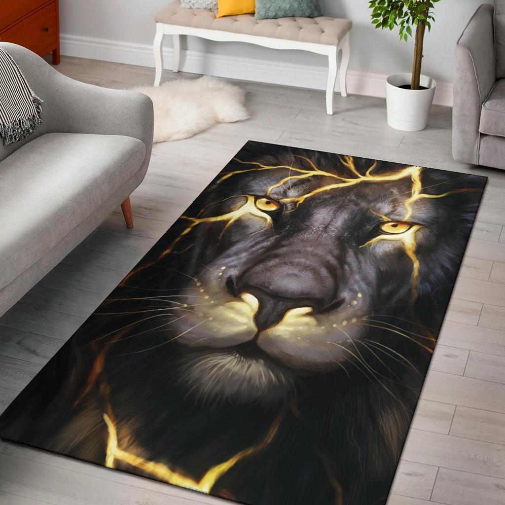 Deschea Tiger Area Rug