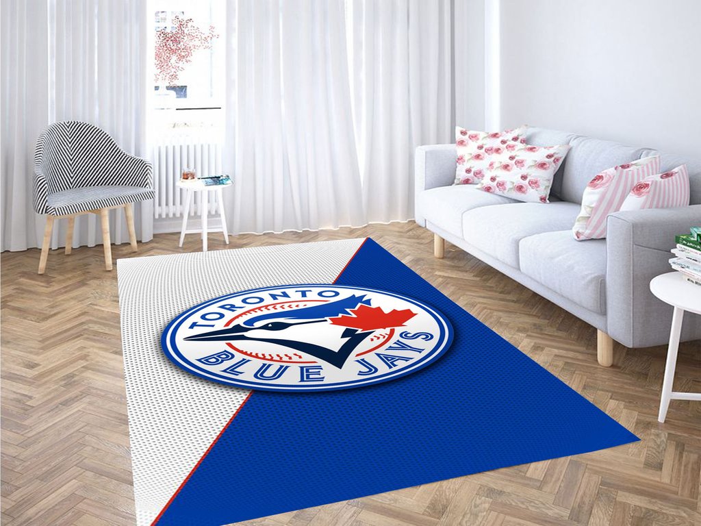 Deschea Toronto Blue Jays New Wallpaper Living Room Modern Carpet Rug