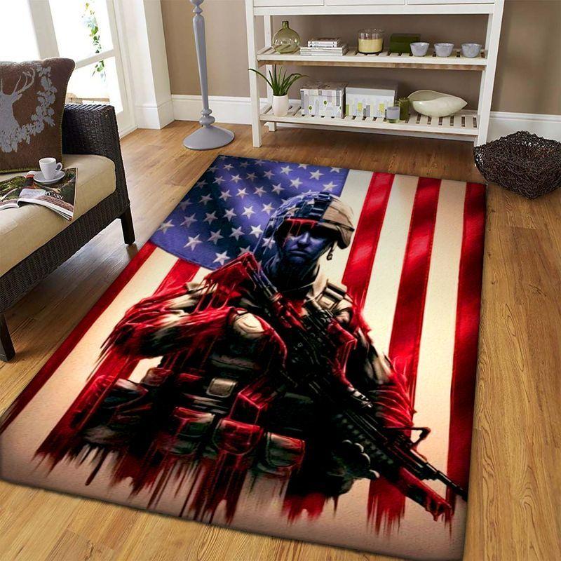 Deschea Us Soldier Rug