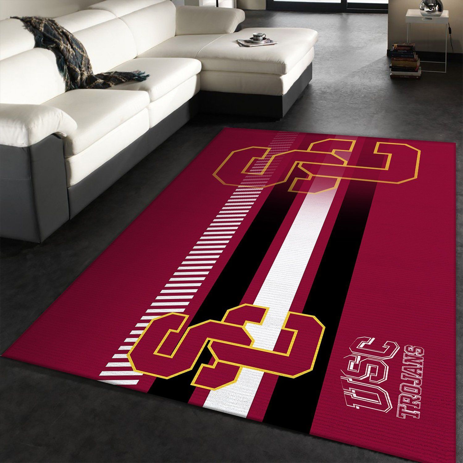 Deschea Usc Trojans NCAA Rug – Custom Size And Printing