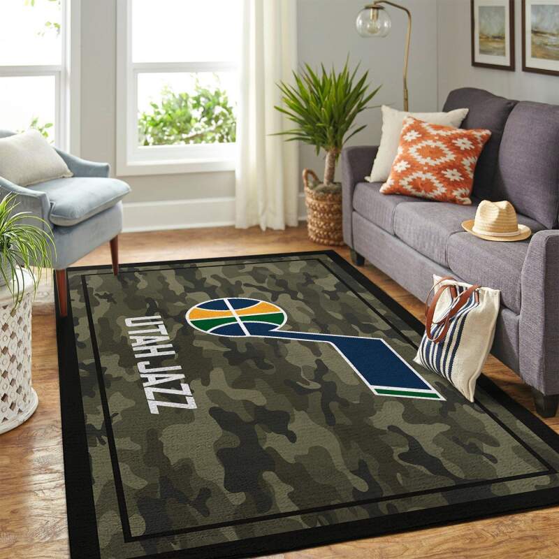 Deschea Utah Jazz Living Room Area Rug