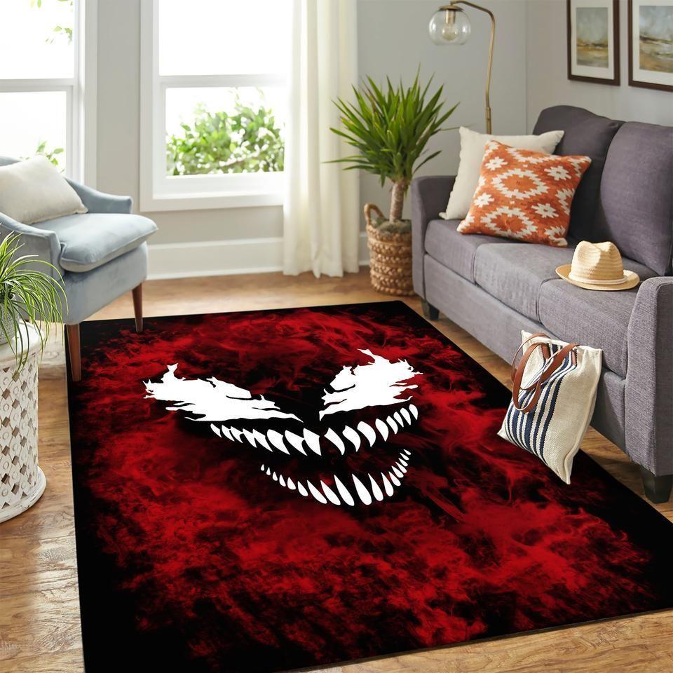 Deschea Venom Area Rugs Marvel Movies Bedroom