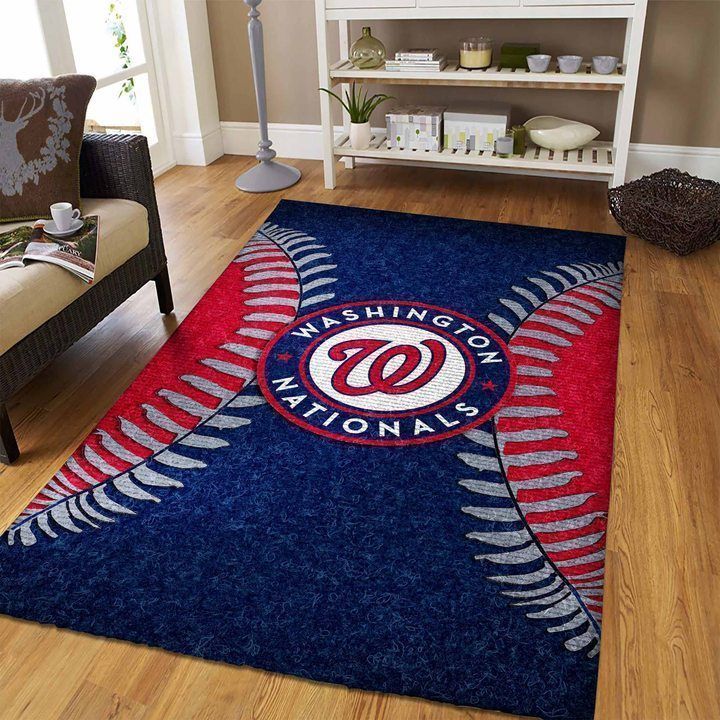 Deschea Washington Nationals Living Room Area Rug