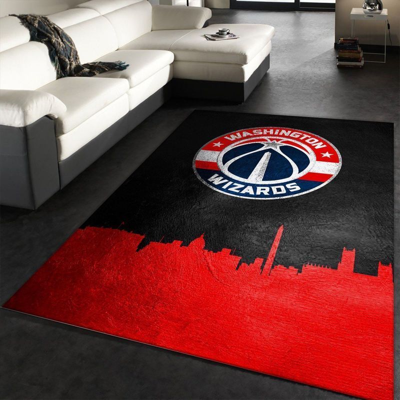 Deschea Washington Wizards Nba 3 Area Rug And