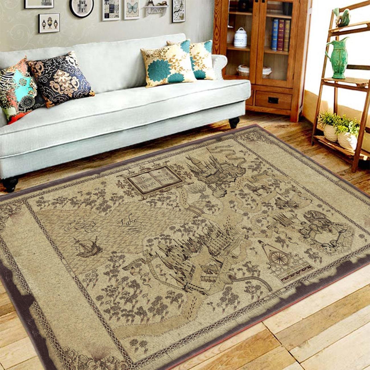 Deschea Wizarding World Area Rug