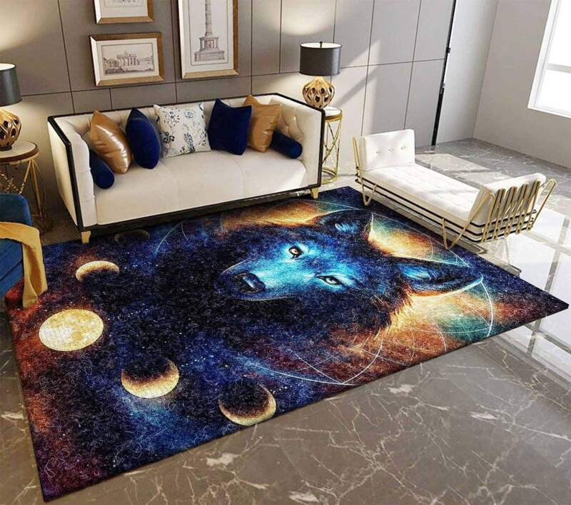 Deschea Wolf Rug