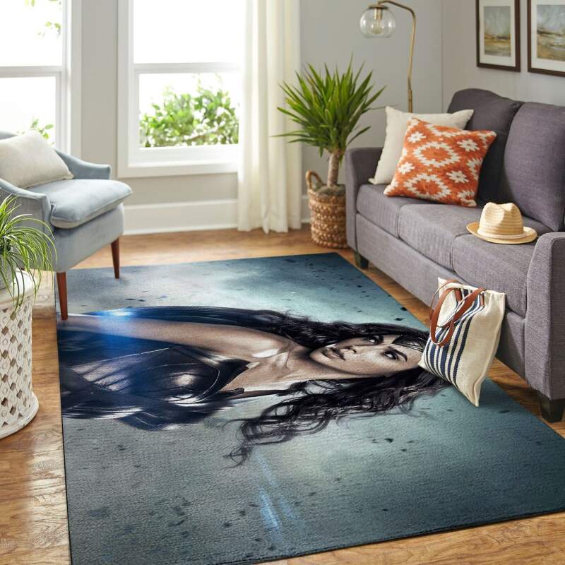 Deschea Wonder Woman Living Room Area Rug