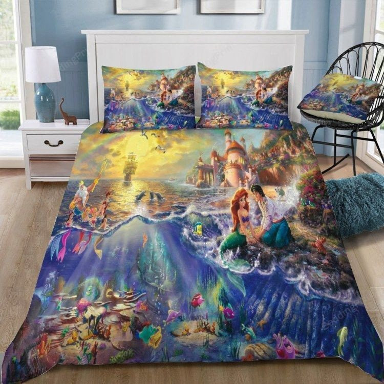 Disney Aladdin And Jasmine #10 Duvet Cover Bedding Set