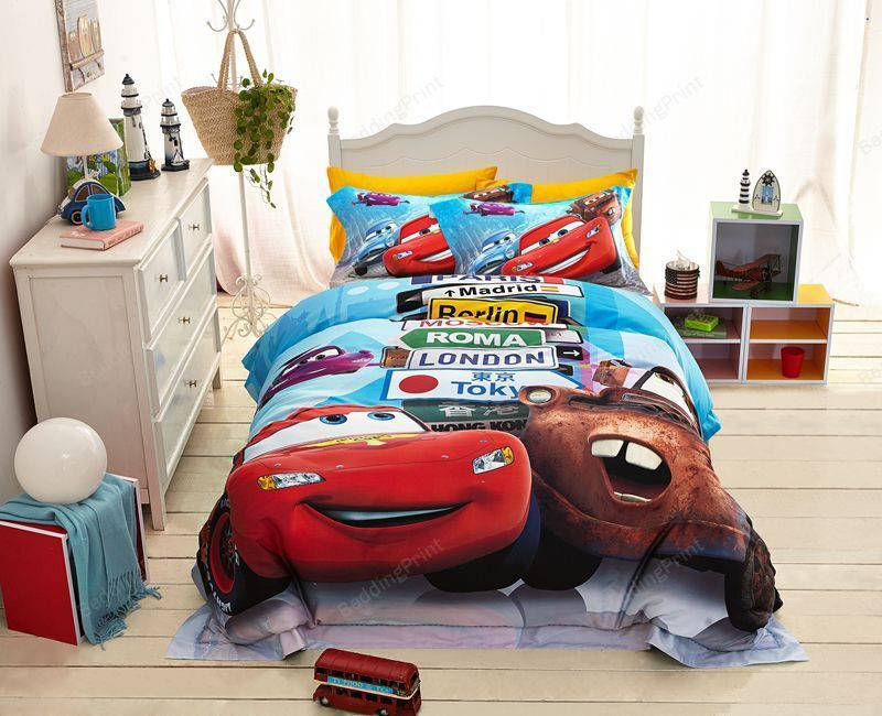 Disney Cars #6 Duvet Cover Bedding Set