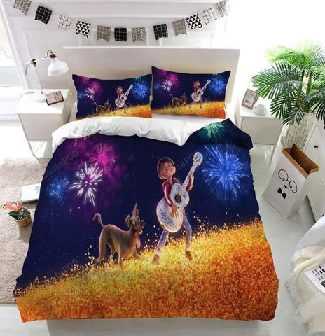 Disney Coco Family Bedding Set Duvet Cover