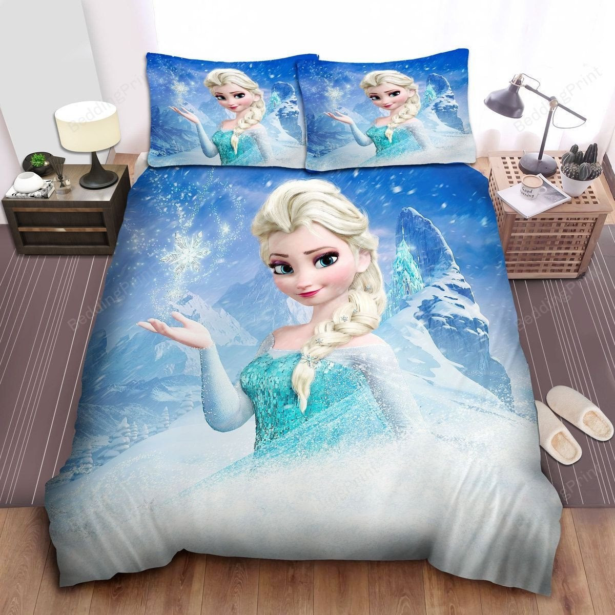 Disney Frozen Elsa Princess 1 Duvet Cover Bedding Set