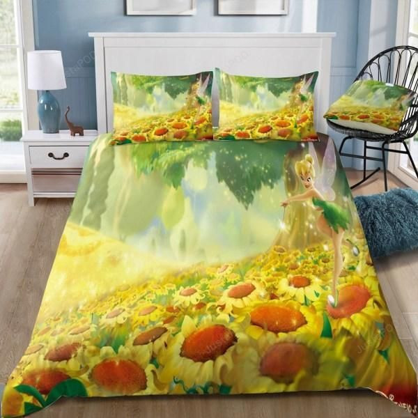 Disney Tinker Bell Duvet Cover Bedding Set Dup