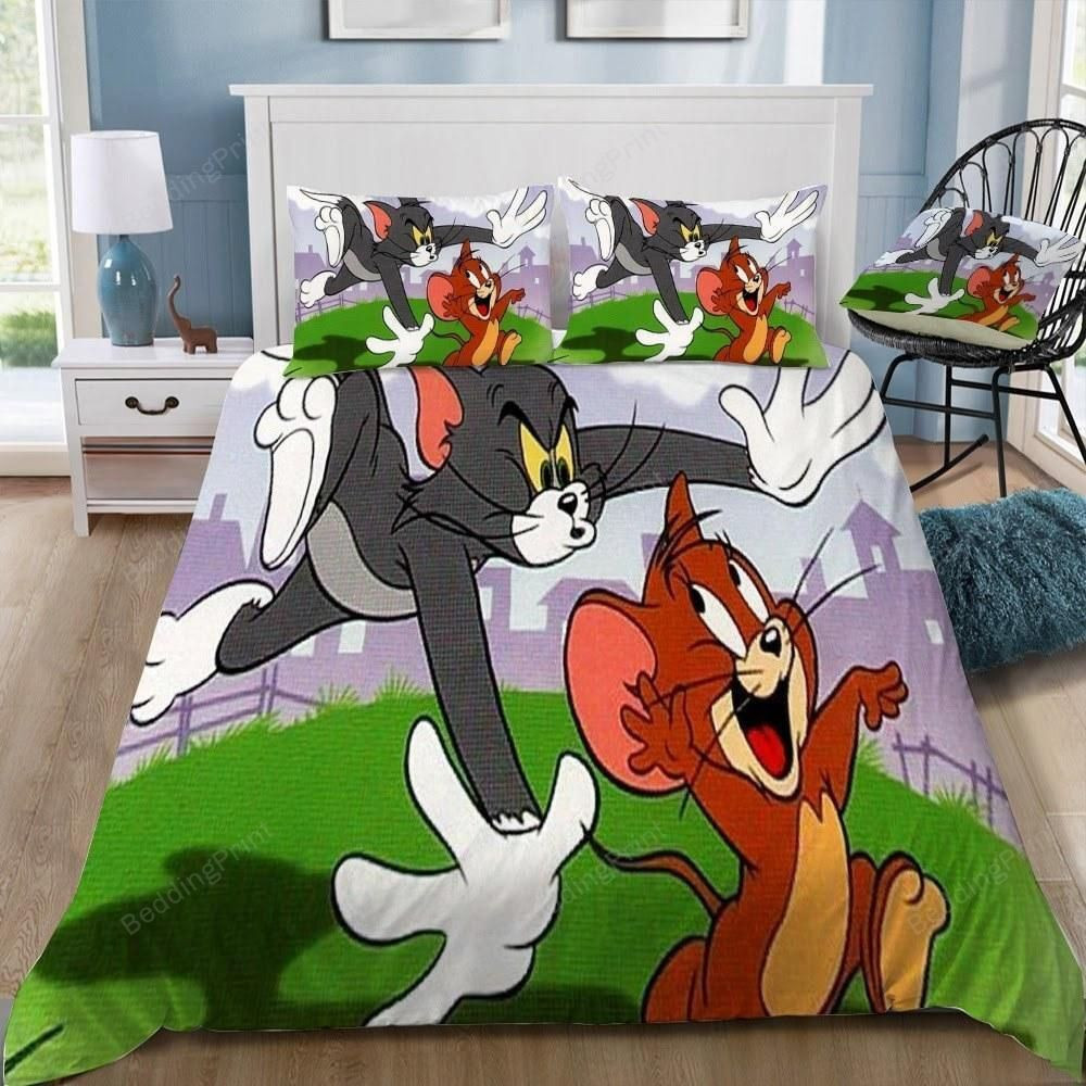Disney Tom And Jerry #2 Duvet Cover Bedding Set