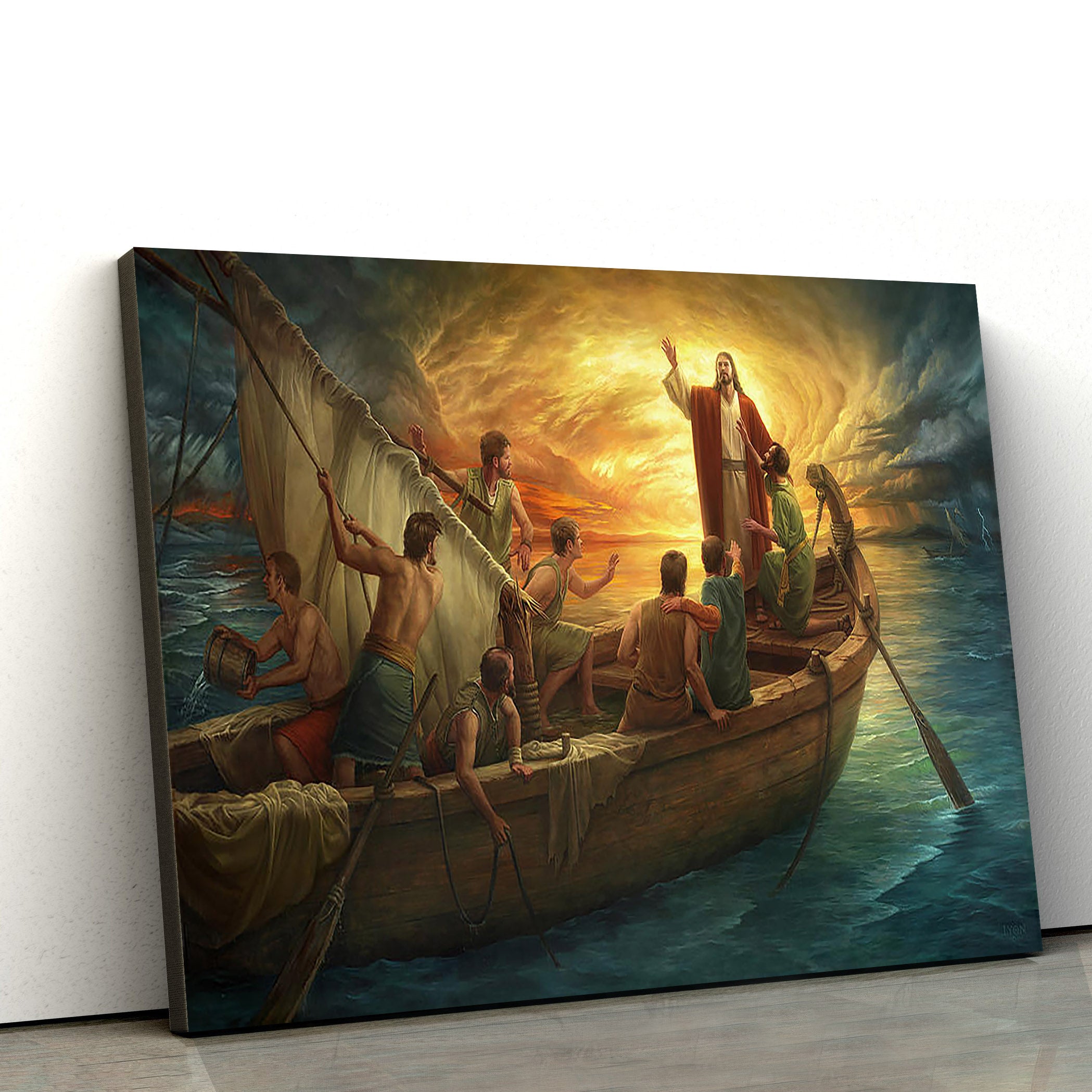 From Fear To Faith Canvas Pictures – Jesus Canvas Pictures – Christian Wall Art