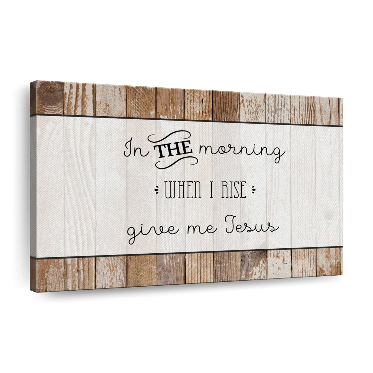 Give Me Jesus Christ Canvas Wall Art – Christian Canvas Wall Art – Religious Wall Art Canvas