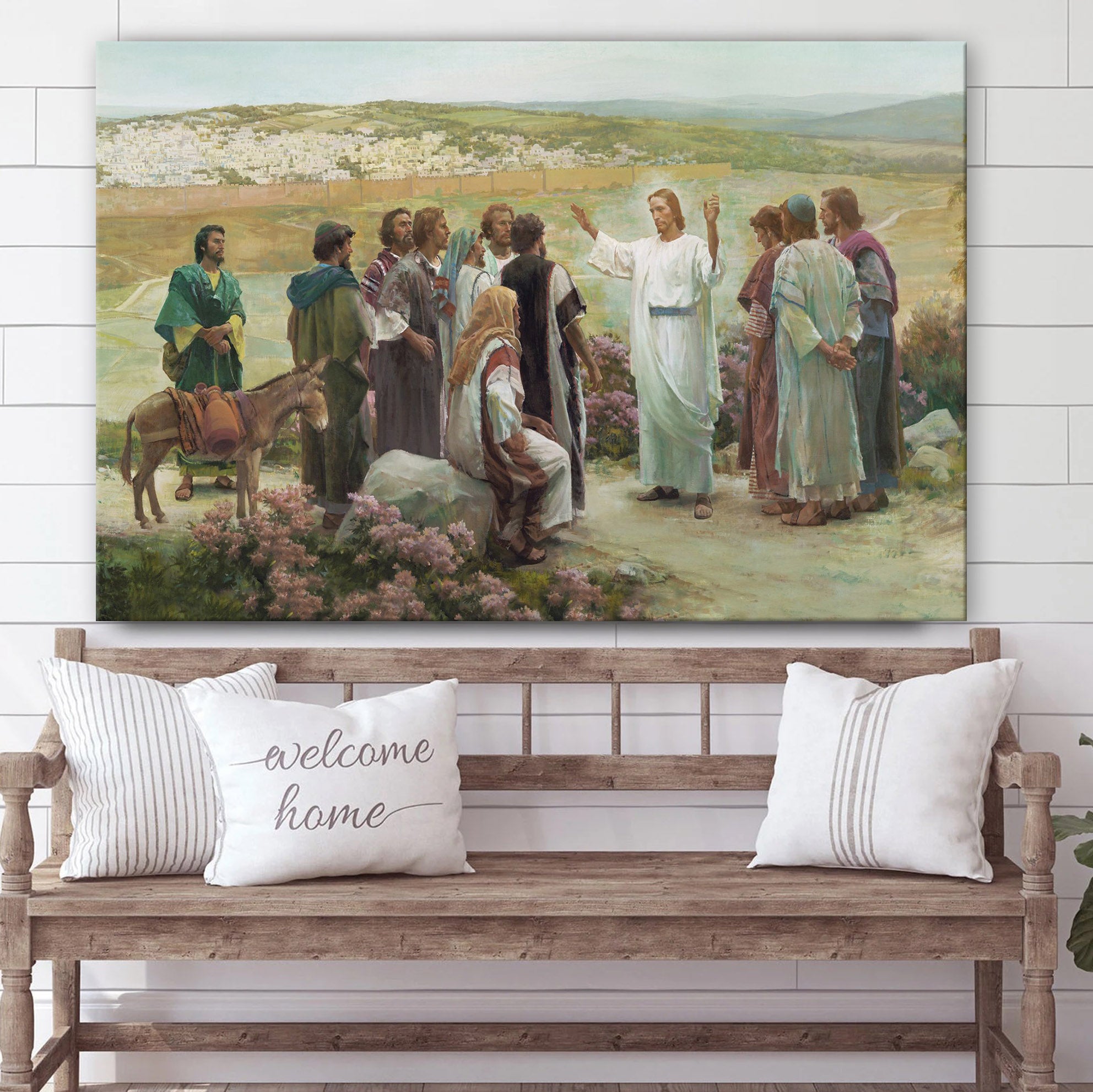 Go Ye Therefore Canvas Wall Art – Christian Canvas Pictures – Religious Canvas Wall Art