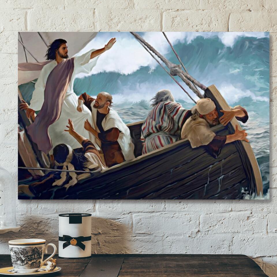 God Canvas 34 – Jesus Canvas – Christian Gift – Jesus Canvas Painting – Jesus Canvas Art – Bible Verse Canvas Wall Art – Scripture Canvas