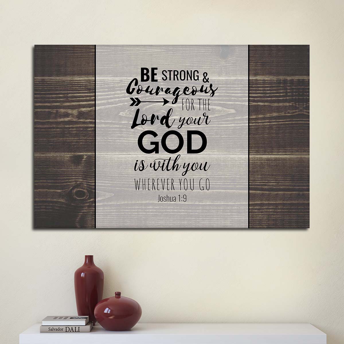 God With You Canvas Wall Art – Christian Canvas Wall Art – Religious Wall Art Canvas