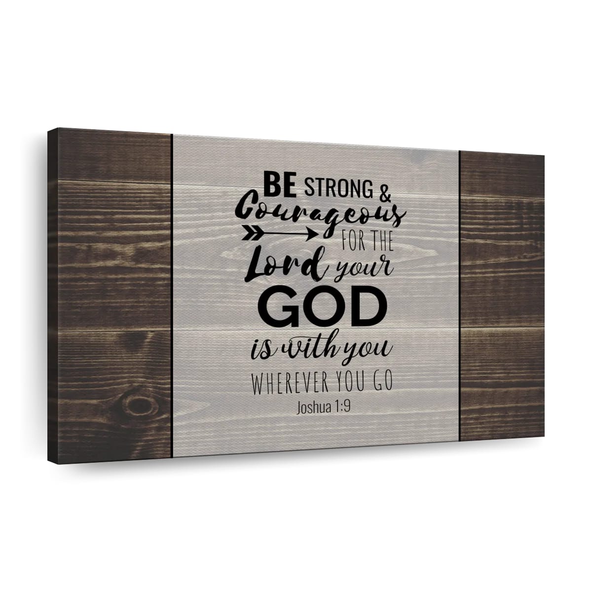 God With You Canvas Wall Art – Christian Canvas Wall Art – Religious Wall Art Canvas