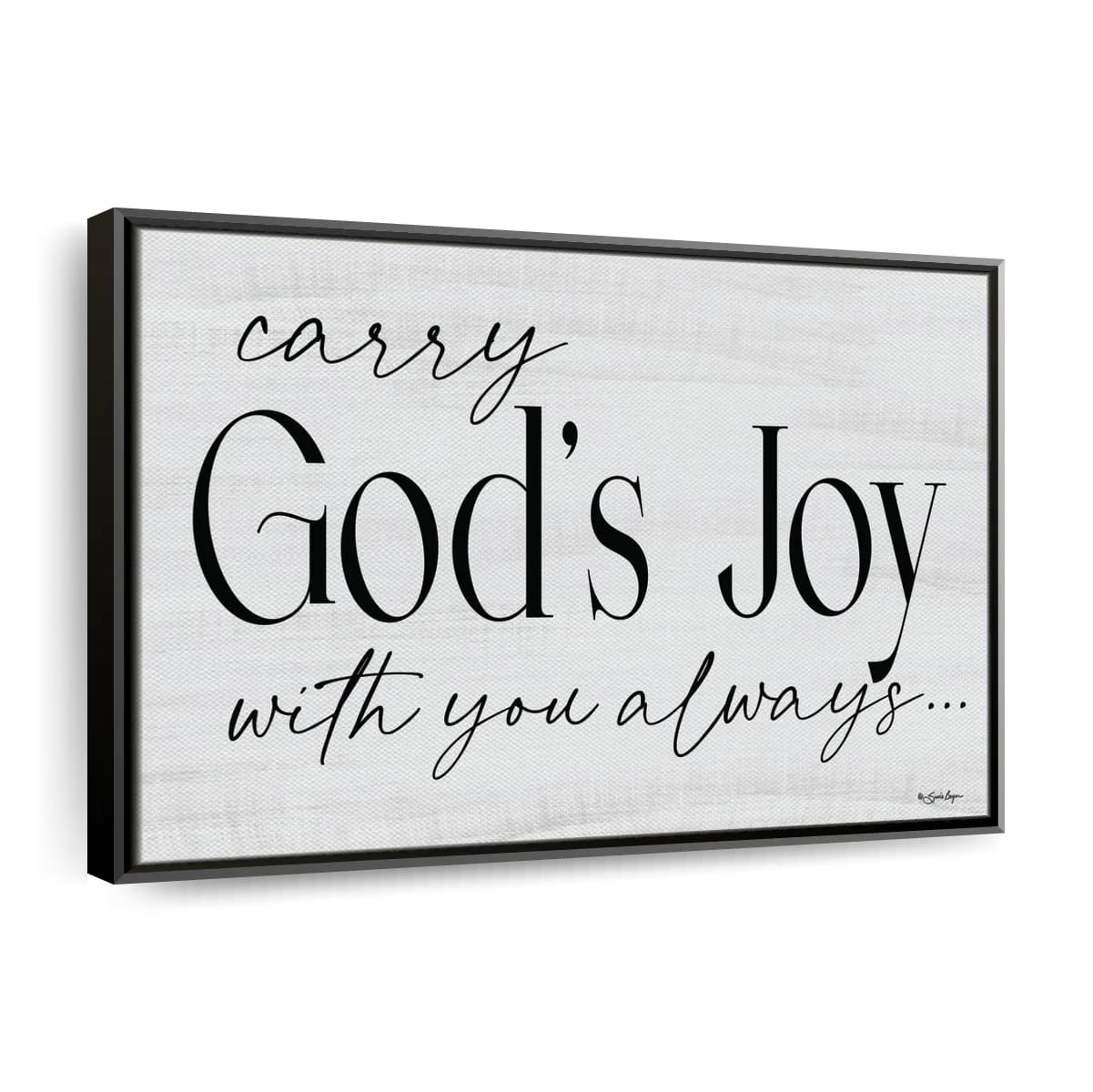 God’s Joy Canvas Wall Art – Christian Canvas Wall Art – Religious Wall Art Canvas