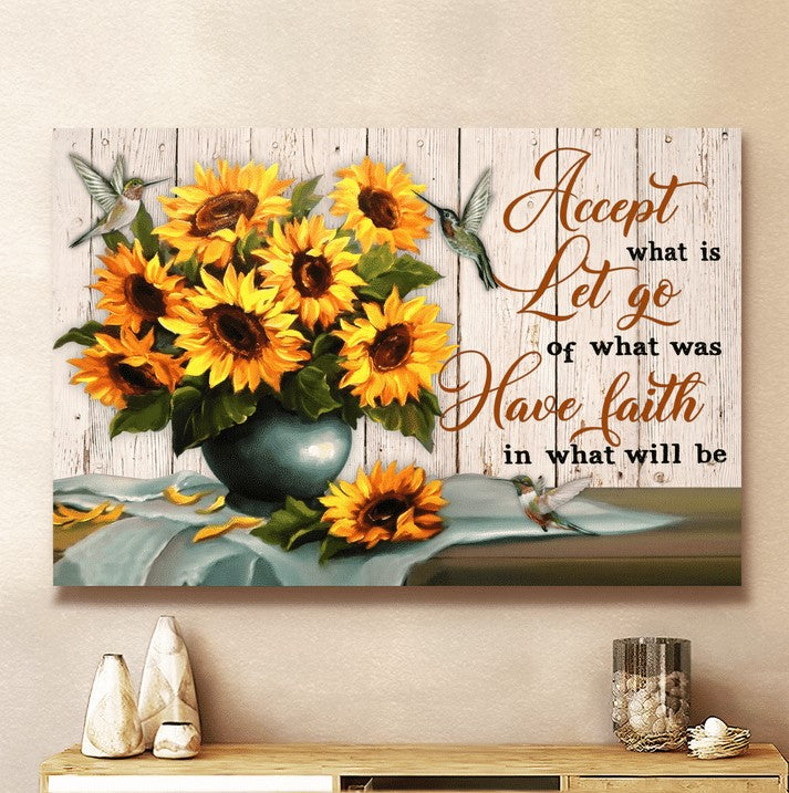 Have Faith In What Will Be Jesus Canvas Wall Art – Christian Poster – Religious Wall Decor