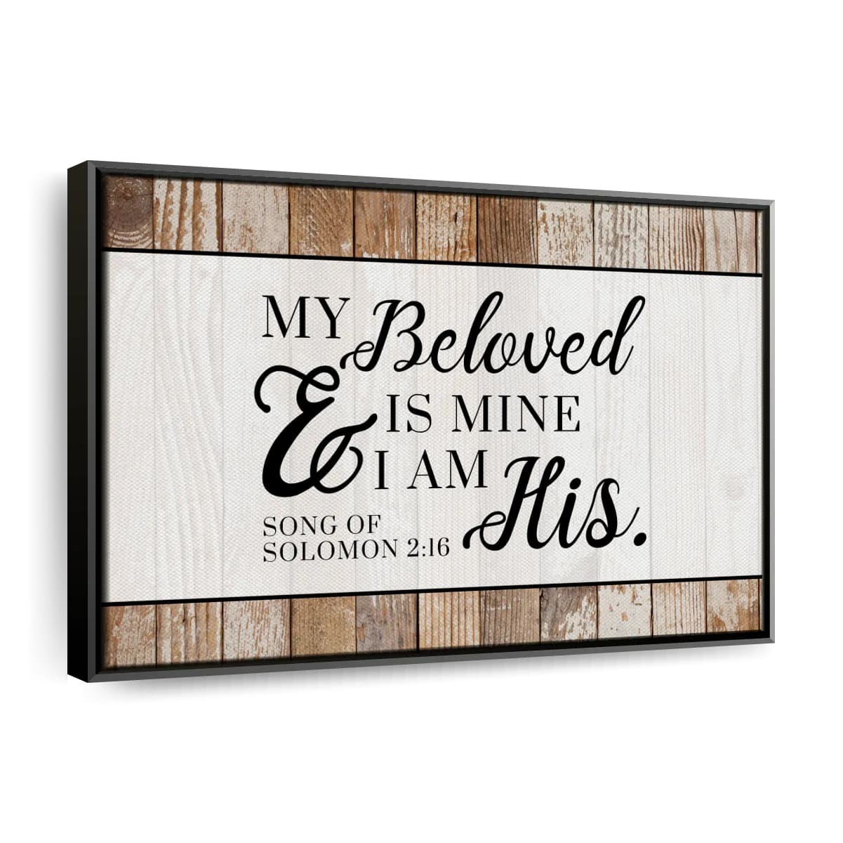 I Am His Sign Canvas Wall Art – Christian Canvas Wall Art – Religious Wall Art Canvas