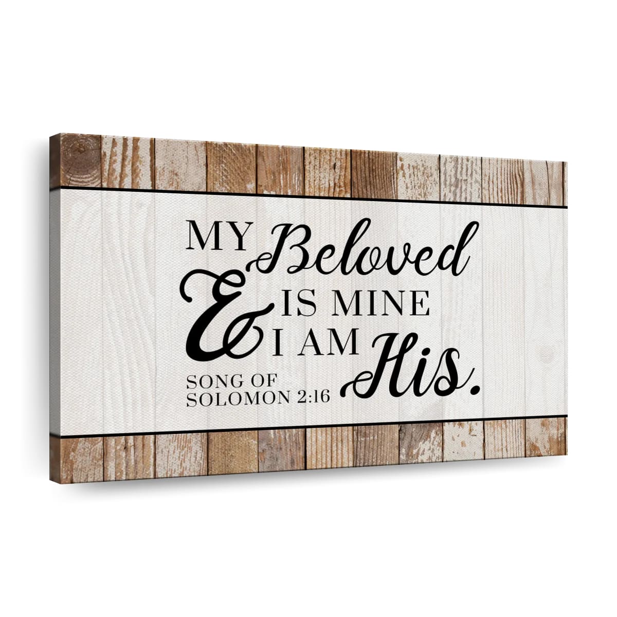 I Am His Sign Canvas Wall Art – Christian Canvas Wall Art – Religious Wall Art Canvas