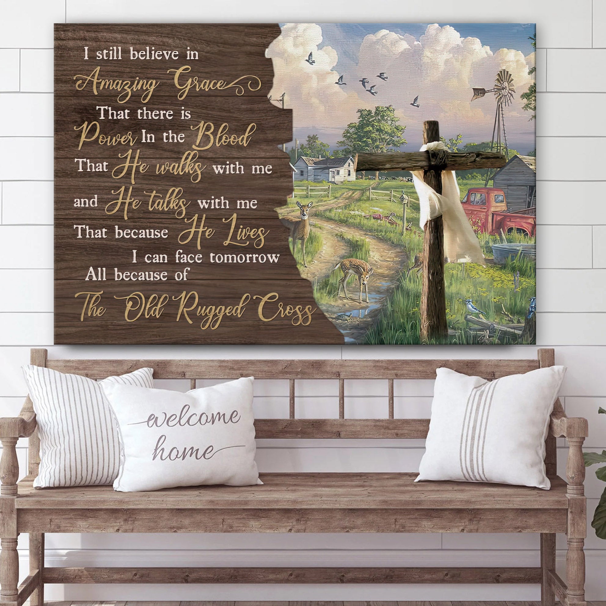 I Still Believe In Amazing Grace Decor Wall Art – Art On Canvas #3