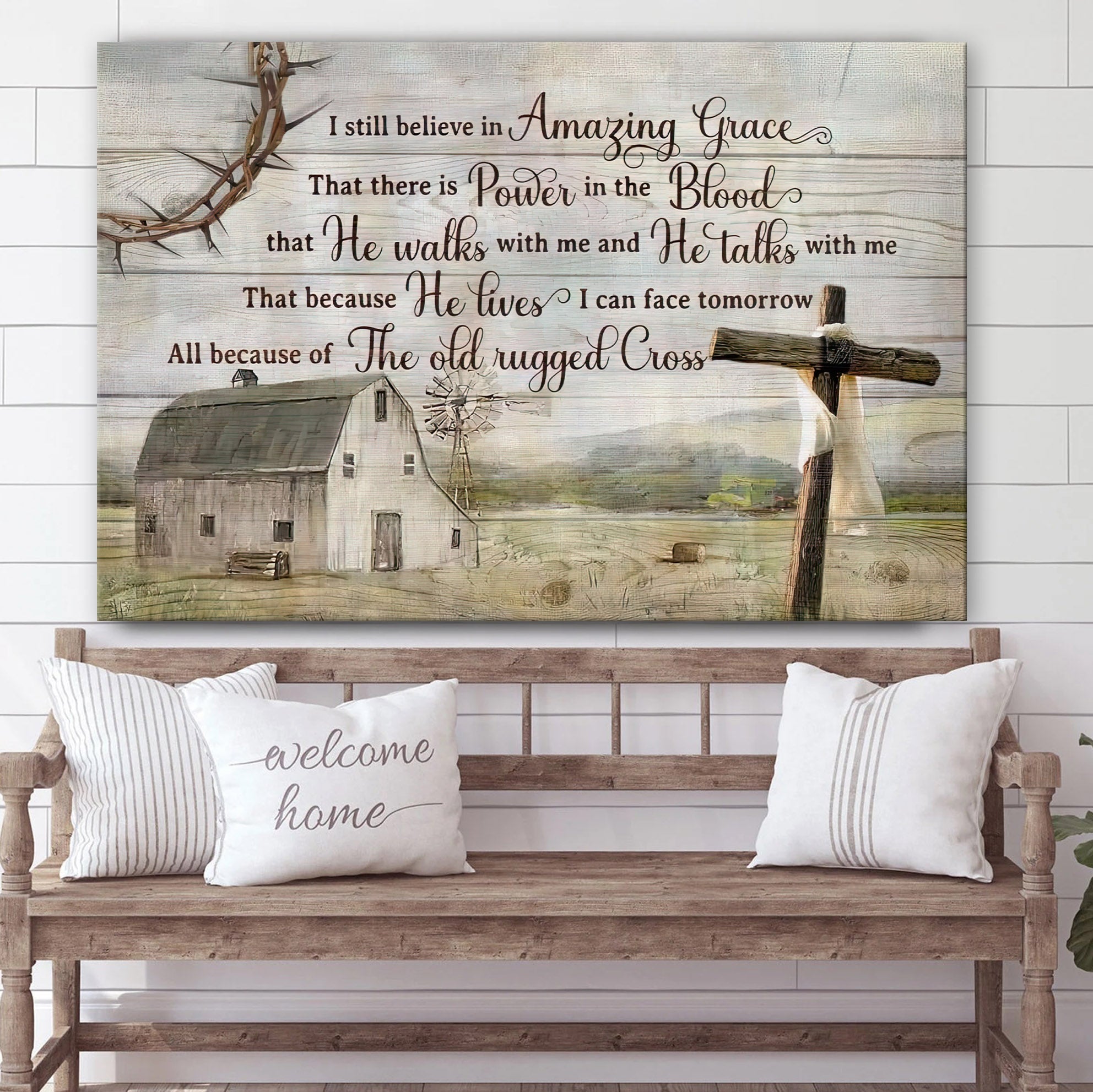 I Still Believe In Amazing Grace Landscape Decor Wall Art – Prints Canvas #1