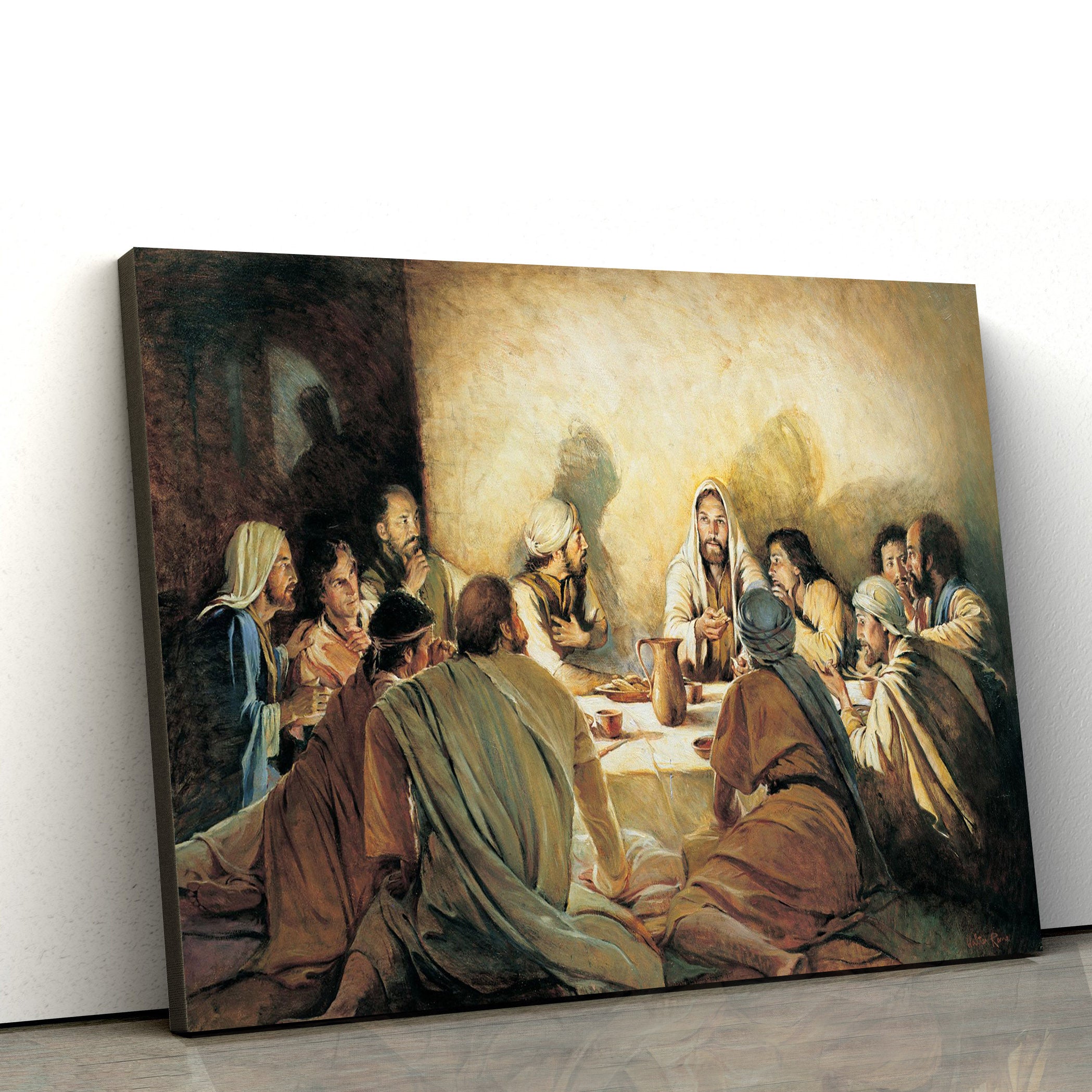 In Remembrance Of Me Canvas Wall Art – Christian Canvas Pictures – Religious Canvas Wall Art