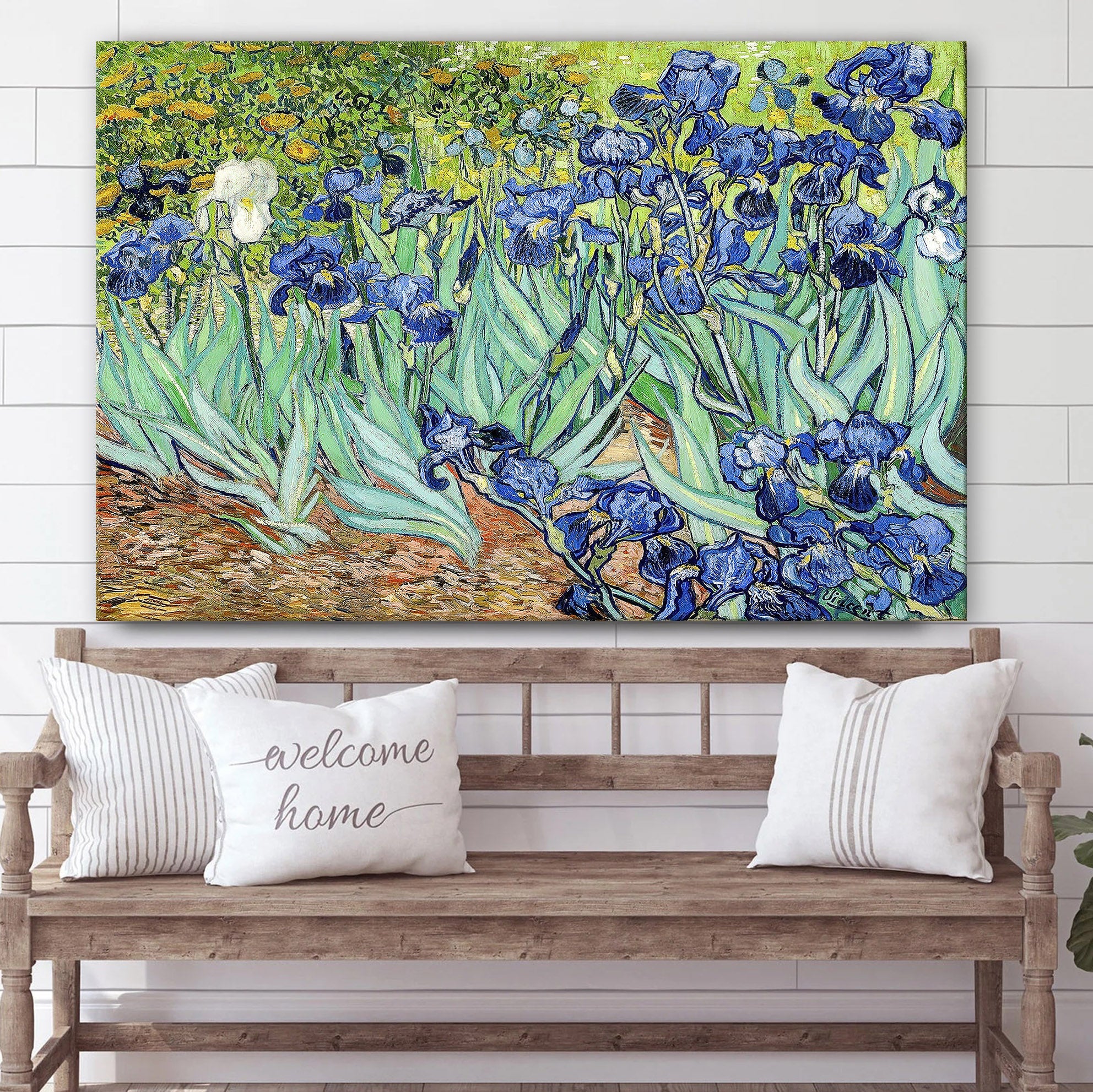 Irises Vincent Van Gogh Painting Canvas Wall Art – Canvas Wall Decor – Home Decor Living Room