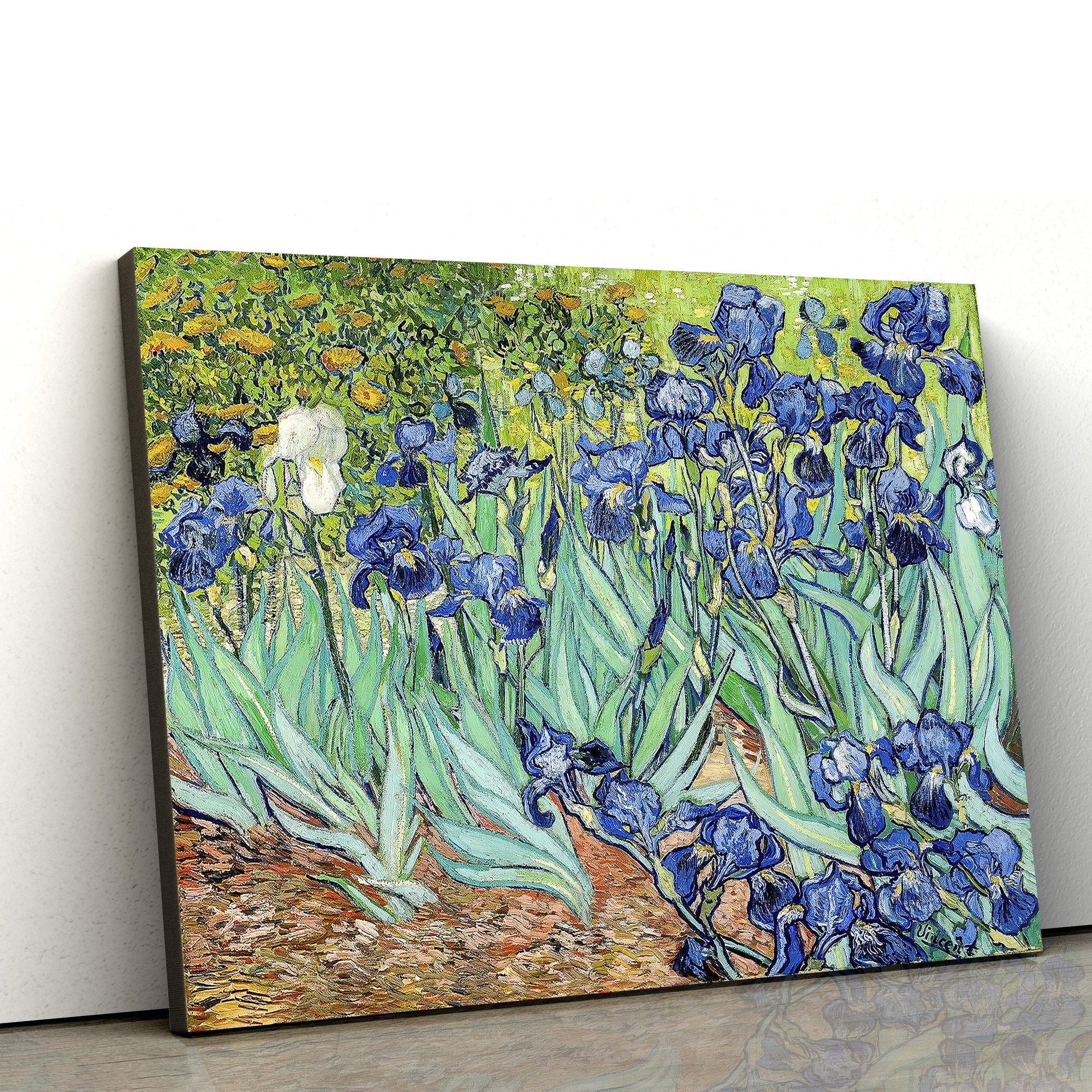 Irises Vincent Van Gogh Painting Canvas Wall Art – Canvas Wall Decor – Home Decor Living Room